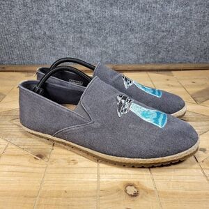 Patara UFO "Abduction" Charcoal Smoking Slipper Mens Size 12 Comfort Slip On